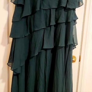 JJ house dark green mother of the groom  dress